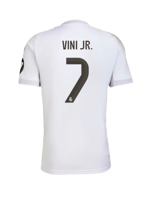 Real Madrid Vinicius Junior #7 Replika Hemmakläder 2025-26 Kortärmad Real Madrid Vinicius Junior #7 Replika Hemmakläder 2025-26 Kortärmad